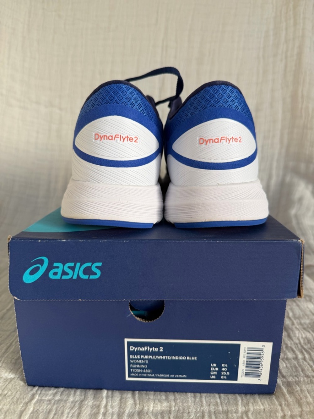 ASICS Women’s DynaFlyte 2 Running Shoes NIB 🏃🏽♀️ - Picture 4 of 8